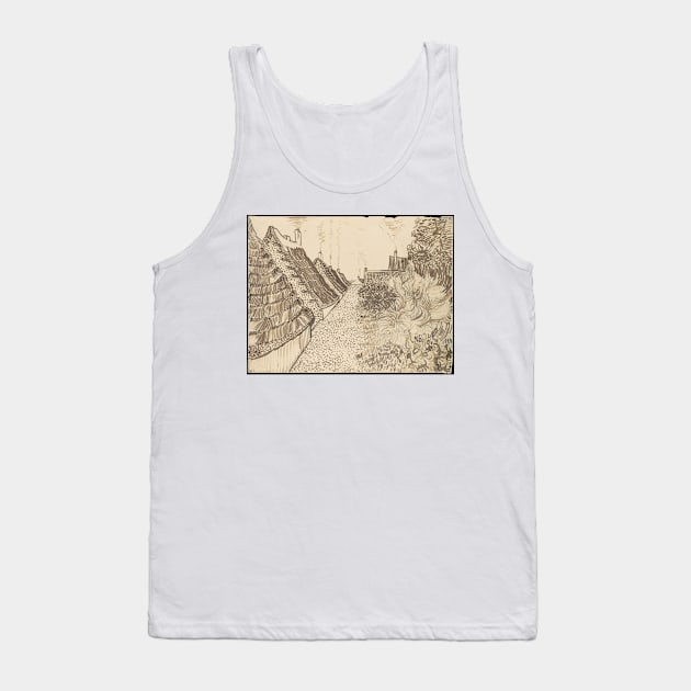 Street in Saintes-Maries-de-la-Mer Tank Top by VincentvanGogh